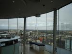 The panoramic view from a bar in the Guinness Store House