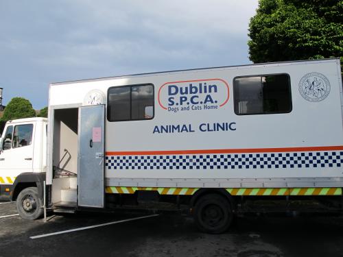 передвижная ветеренарная клиника в Дублине